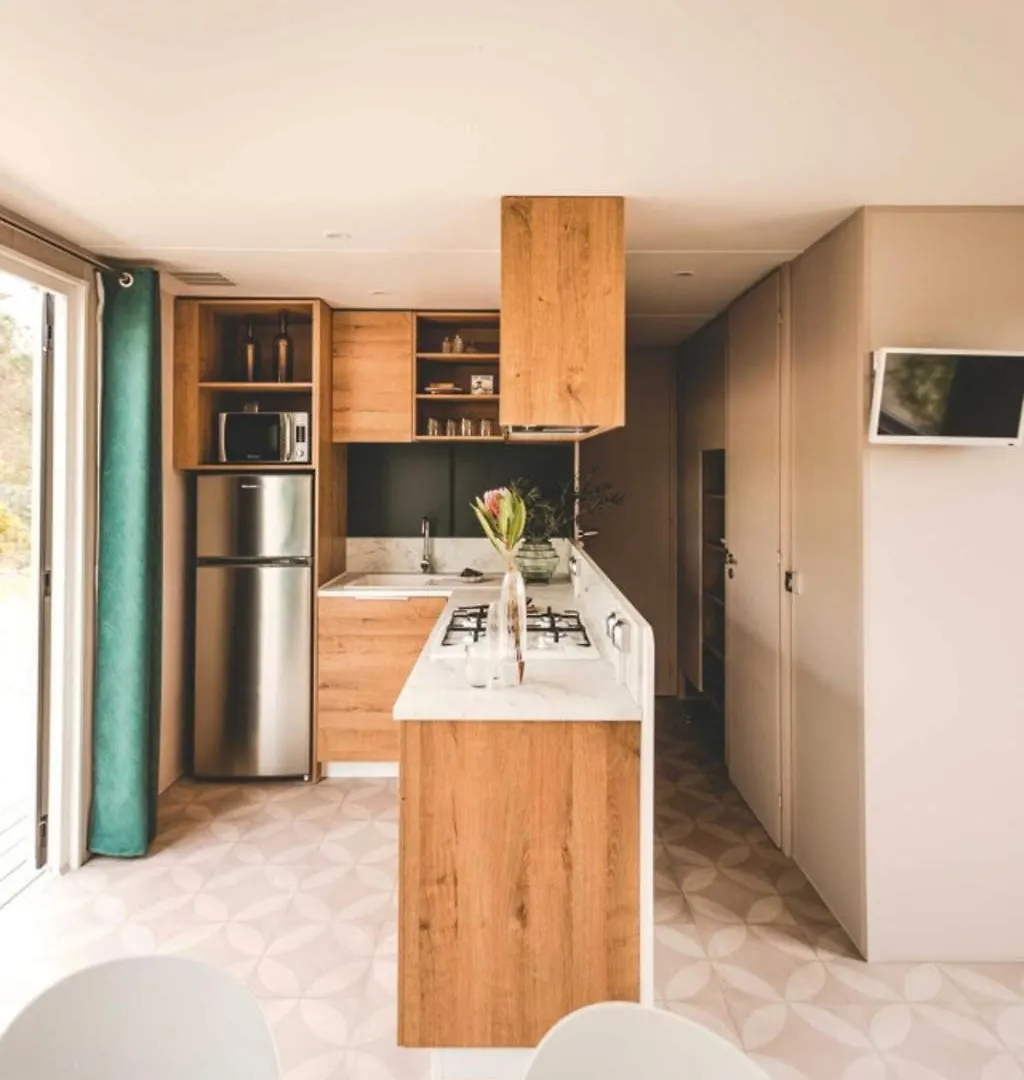 キャンプ場 Camping De La Hallerais Dinan Taden